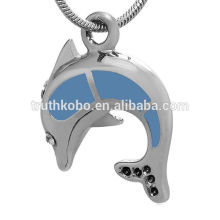 Animal Dolphin Stainless Steel Cremation Keepsake Jewelry Pendants